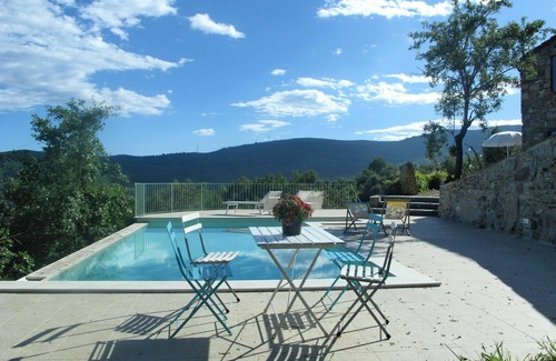 Pietrabruna House | Beautiful private villa for 5 people with private pool, WIFI, TV and patio