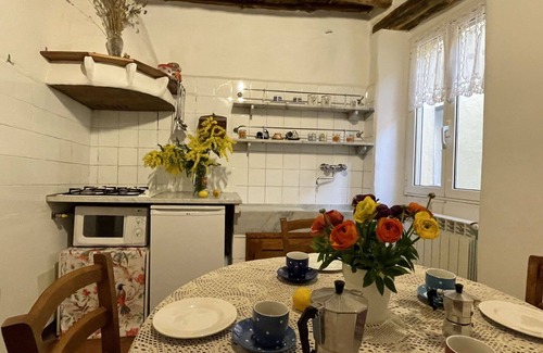 Pietrabruna House | Beautiful private villa for 4 people with TV