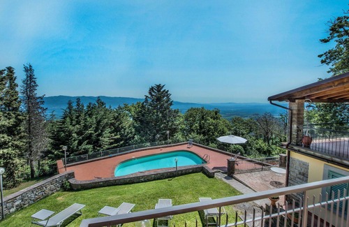 Neri House | Beautiful private villa for 8 guests with private pool, WIFI, TV, terrace and panoramic view