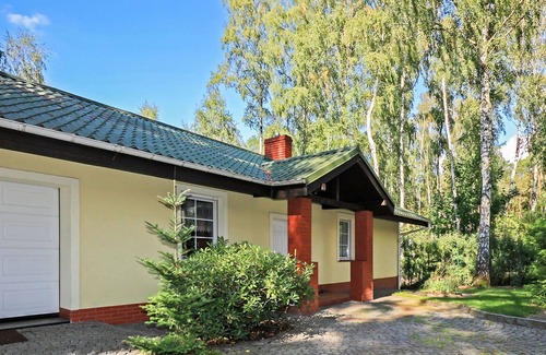 gmina Ostrowite House | Beautiful private villa for 6 guests with TV, terrace and parking