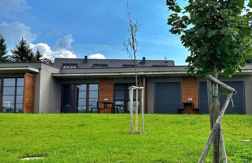 Ricky v Orlickych horach House | Beautiful private villa for 6 people with WIFI, TV, terrace and panoramic view