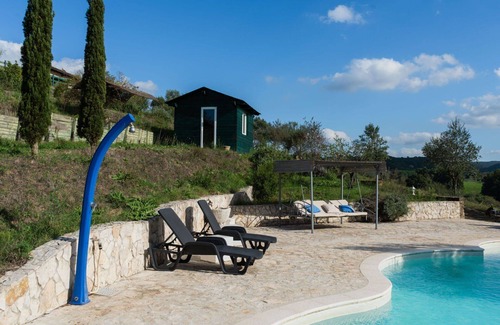 Mazzano Romano Villa | Beautiful private villa for 6 people with WIFI, hot tub, pool, A/C and TV