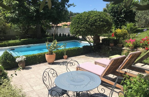 Salleboeuf House | Beautiful stone house with swimming pool