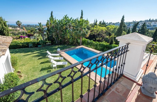 Marbella Villa | Beautiful sunny villa with pool and sea views Marbella (ELVIRIA)
