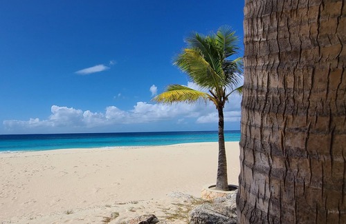 Long Bay Village House | Beautiful West End condo directly on Long Bay Beach