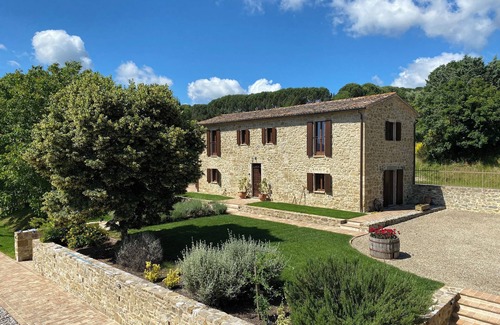 Bivio Lugnano Villa | Beautifully restored at Villa Baroque the 13c Farmhouse and 13c converted Winery