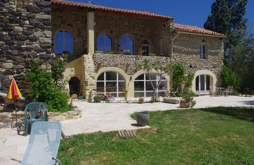 Alba-la-Romaine House | Bed and Breakfast La grange au Negre chambre Méditerranée