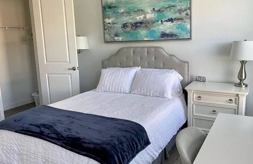 College Park Apartment | Bedroom suite w/private entrance