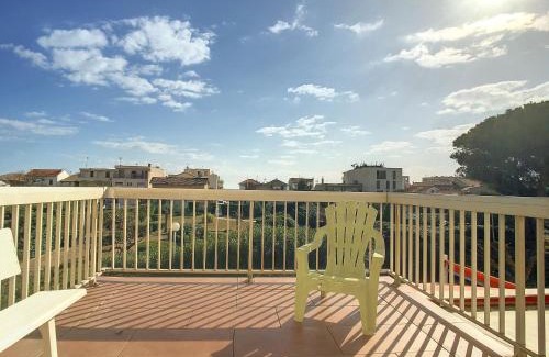 Carnon-Plage Apartment | Bel F2 Cabine avec Garage, Proche Plage et Port, Grande Terrasse ensoleillée - FR-1-715-80