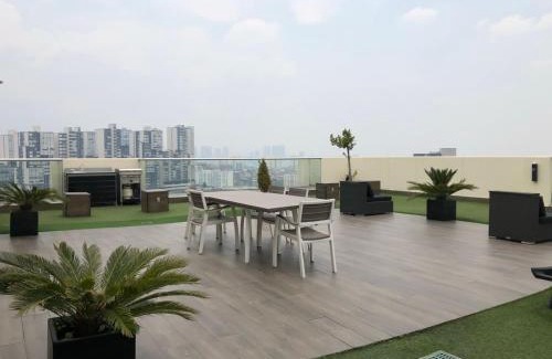 Huixquilucan Apartment | Bellísima Suite, 2 Camas Queen, Gym, en Interlomas