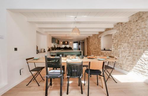 Le Bois-Plage-en-Re House | Belle maison avec jardin ombragé pour 11
