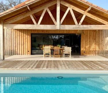 Lege-Cap-Ferret Villa | Belle Villa Terra Mare classée 4 étoiles entre océan et bassin