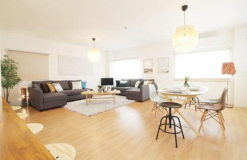 Hiroshima City Centre Apartment | bHOTEL Marumasa - Large 2BR Apt 10PPL near Peace Park 301