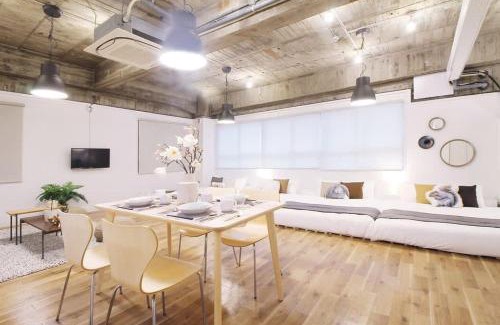 Hiroshima City Centre Apartment | bHOTEL Nikke - 1BR Apt for 10ppl near Hondori Shopping