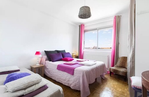 Patte d'Oie Apartment | ❤️BIENVENUE in TOULOUSE T3 furnished near center 4 to 8 people (Parking, elevator)