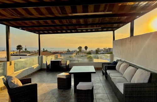 Constitucion House | Big pool house with ocean view.