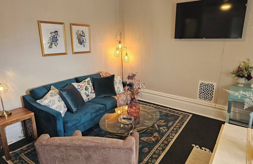 Downtown Akron House | Birdsong Boho- an enchanting space blending Victorian elegance w/bohemian flair