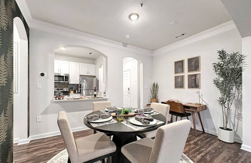 Huntersville Apartment | Birkdale Plaza Balcony View, Shop-Eat-Work-Play