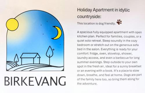 Faxe Apartment | Birkevang holiday apartment in idyllic countryside
