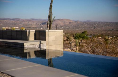 Joshua Tree House | Black Casita by Fieldtrip - Bold Villa w Pool Spa