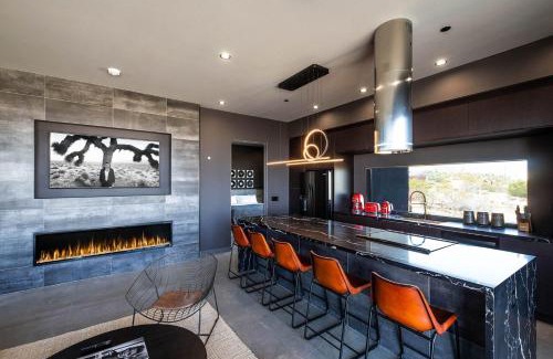 Joshua Tree House | Black Casita by Fieldtrip - Bold Villa w Pool Spa