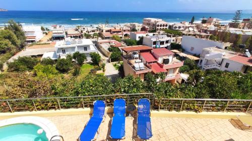 Kato Stalos House | Blue Villas