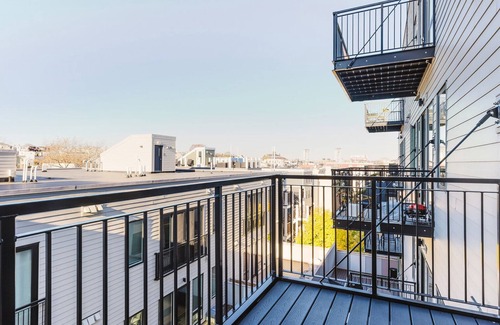 East Boston Apartment | Blueground | East Boston, AC, nr parks & beach
