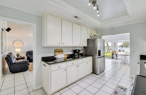 Panama City House | Boat Dock & Game Room: Waterfront Panama City Gem