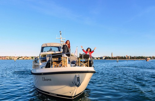 Isola La Certosa Boat Rental | boat hotel charter for two: romantic cruise, wine tasting