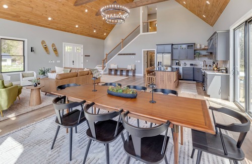 Franconia Ski Chalet | Brand new construction - Spacious Mountain Chalet in Sugar Hill, NH. Sleeps 18.