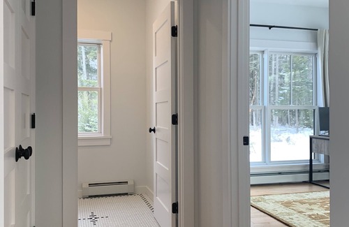 Owls Head House | Brand new modern farmhouse with harbor views