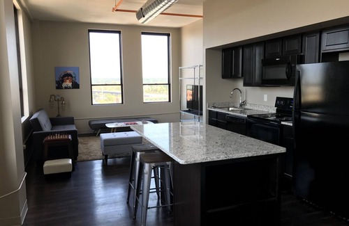 Moline Apartment | Brand new, stellar views, hip space in true downtown urban living!