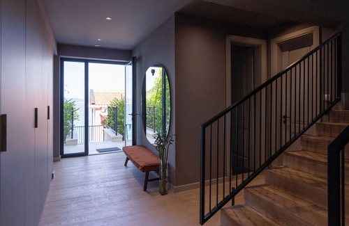 Slano Villa | Brand new twin properties close to the beachfront with pool and outside diningn