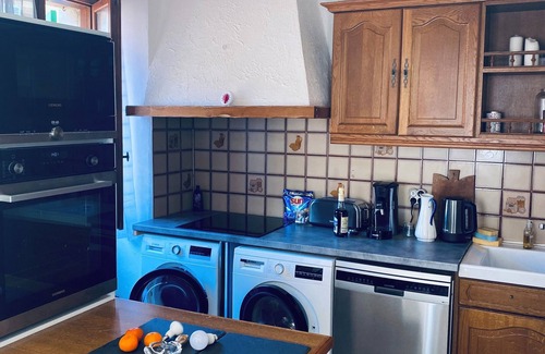 Saint-Martin-Vesubie Apartment | Bright 3-room apartment on the village square,