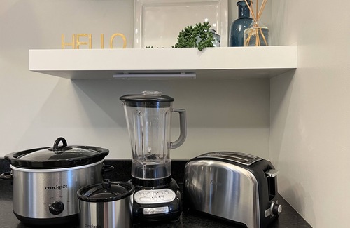 Lake City House | Bright and airy home-with a beautiful view of Lake Pepin & well stocked kitchen