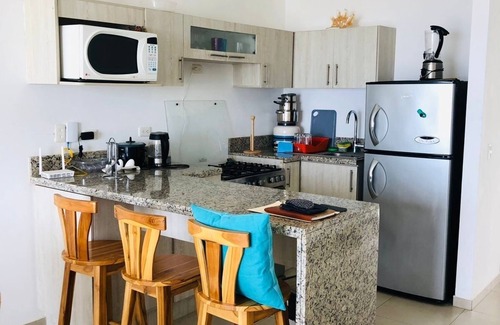 Manglaralto Apartment | Bright and calm beachfront condo