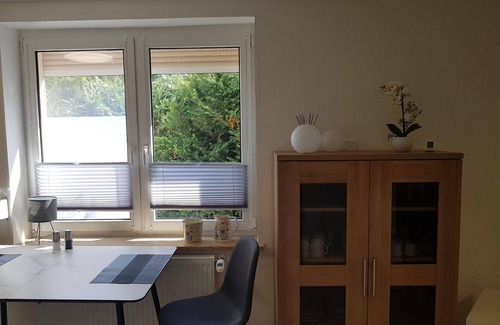 Zschepplin Apartment | Bright holiday flat for 4 people, with terrace