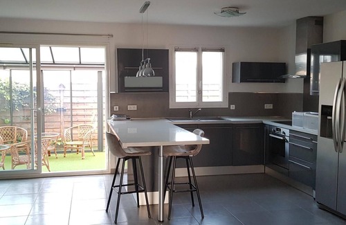 La Palme House | Bright single-storey villa with garage 5 minutes from the sea