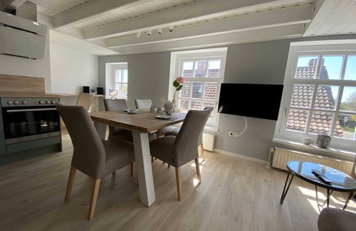 Ditzum Apartment | Bunk 3 - Pets welcome with lots of space - Ferienwohnungen Meerhuus, 45229