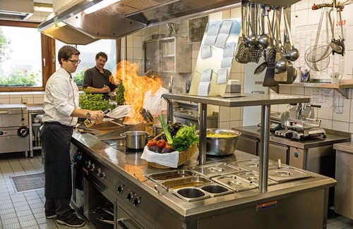 Berghulen Apartment | Business Einzelzimmer mit Dusche und WC