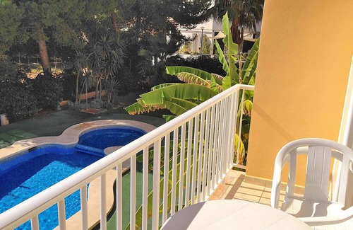 Son Baulo Apartment | Ca n'Antonia 092 flat with swimming pool, balcony, air conditioning and WiFi