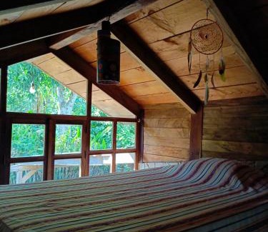 Coatepeque Villa | cabaña Lechuza café