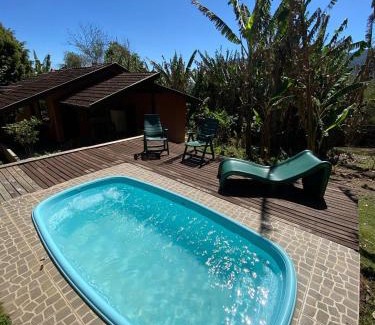 Sao Bento do Sapucai House | Cabana Catuaí - com piscina privativa