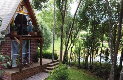 Santa Helena Ski Chalet | Cabana com lareira, hidro, cavalos e piscina