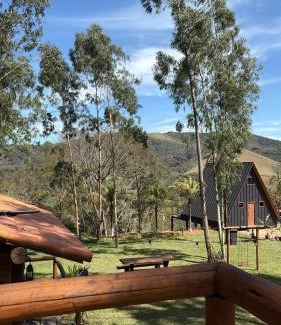 Vila Margarida Cabin | Cabana Fé Miguel Pereira Chalé Para Casal no Centro MP