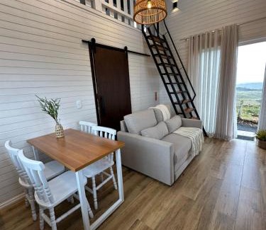Sao Joaquim Cabin | Cabana premium com hidromassagem e vista para o pôr-do-sol