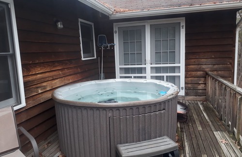 Eureka Springs Cabin | Cabin, 3 beds/baths, sleeps 8, large yard for pets, hot tub, stocked kitchen