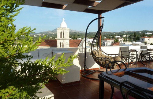 Atsipópoulon Apartment | Calergi Residence 14 - 1 BDR Ap/t - Panoramic Terrace View -Pool -Monthly Offer