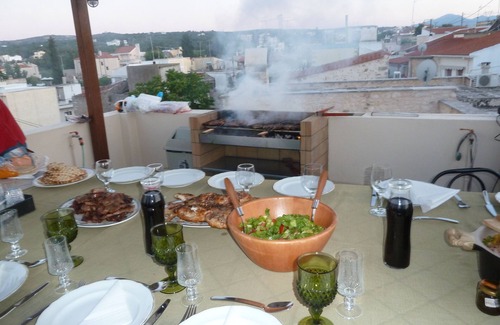 Atsipópoulon Apartment | Calergi Residence 14 - 1 BDR Ap/t - Panoramic Terrace View -Pool -Monthly Offer