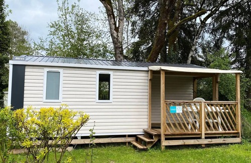 Pont-de-Poitte House | Camping Les Pêcheurs* - Mobile Home Venus 3 Rooms 4 People